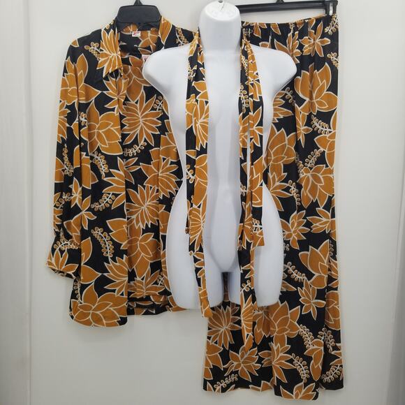 White Stag Speedo Lounge Set Pant Blouse Jacket Belts 1970's FUNKY Vintage - Picture 1 of 10